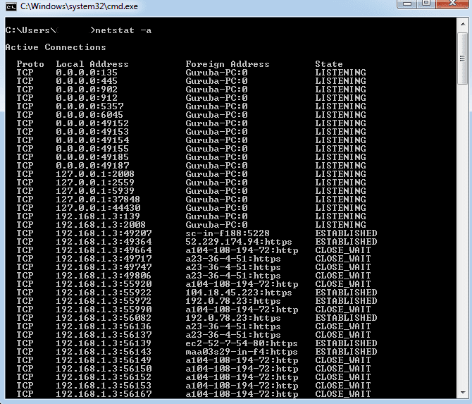 How to Scan Open Ports in Windows