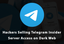 Hackers Selling Telegram Insider Server Access