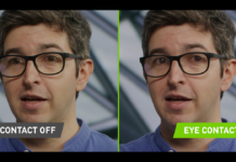 Nvidia’s streaming software can now deepfake your eyes to make sure you’re looking at the camera