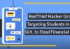 RedThief Hacker Group Targeting Students in The U.K.