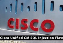 Unified CM SQL Injection Flaw Let Attackers Execute SQL Queries