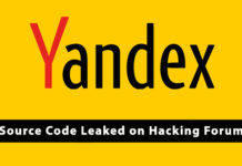 Yandex Data Leak – Code Published On Popular Hacking Forum