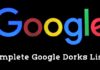 1000 Best Google Dorks List in 2023