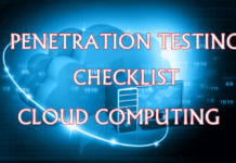 Cloud Computing Penetration Testing Checklist