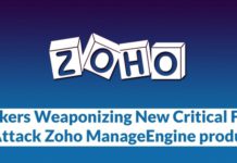 Hackers Use New Flaw to Attack Zoho ManageEngine Products