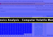 Live Cyber Forensics Analysis with Computer Volatile Memory