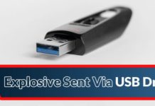 A Military-Type Explosive Sent Via USB Drive