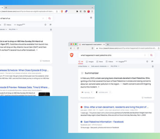 Brave Summarizer takes on Bing and ChatGPT at the AI search results game