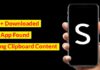 Shein App Found Copying Clipboard Content