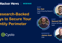 THN Webinar: 3 Research-Backed Ways to Secure Your Identity Perimeter