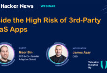 THN Webinar: Inside the High Risk of 3rd-Party SaaS Apps