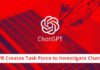 EDPB Creates Task Force to Investigate ChatGPT