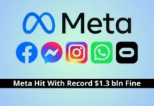 Facebook Hit With record-breaking $1.3 Billion Fine