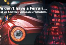 Ferrari Website Bug Exposes Their Database Credentials