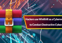 Hackers use WinRAR as a Cyberweapon to Conduct Cyberattacks