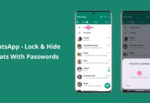Now you Can Lock & Hide Chats
