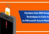 SIM Swapping Technique to Gain Access to Azure Machines